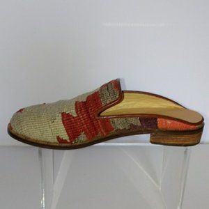 Vintage Kilim Tapestry Slides
